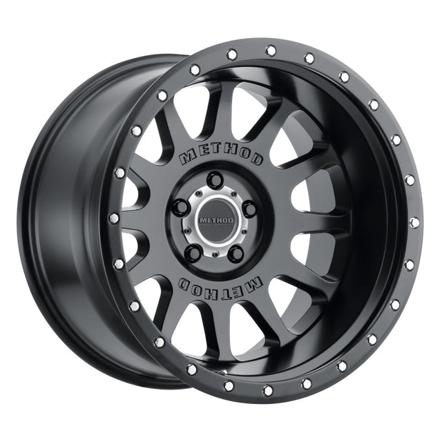 Method MR605 NV 20x10 -24mm Offset 5x5 71.5mm CB Matte Black Wheel Method Wheels Wheels - Cast  AXOPROS