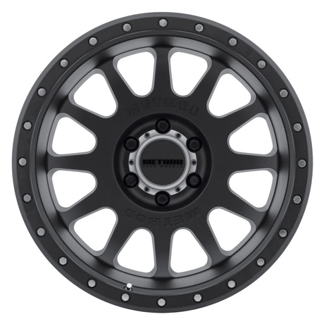 Method MR605 NV 20x10 -24mm Offset 6x5.5 106.25mm CB Matte Black Wheel Method Wheels Wheels - Cast  AXOPROS