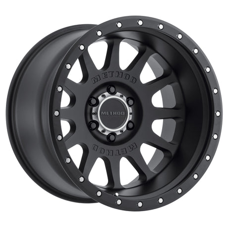 Method MR605 NV 20x10 -24mm Offset 6x5.5 106.25mm CB Matte Black Wheel Method Wheels Wheels - Cast  AXOPROS