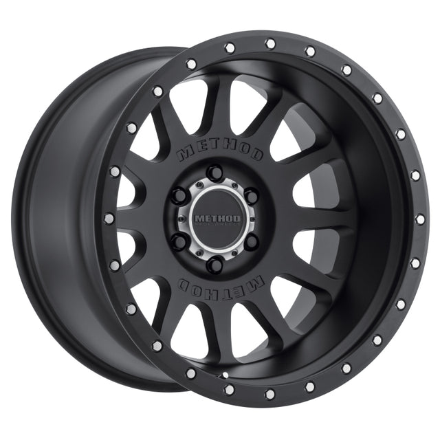 Method MR605 NV 20x10 -24mm Offset 6x5.5 106.25mm CB Matte Black Wheel Method Wheels Wheels - Cast  AXOPROS