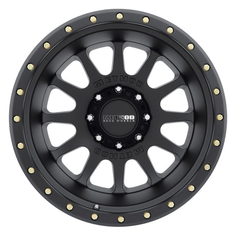 Method MR605 NV 20x10 -24mm Offset 8x170 124.9mm CB Matte Black Wheel Method Wheels Wheels - Cast  AXOPROS