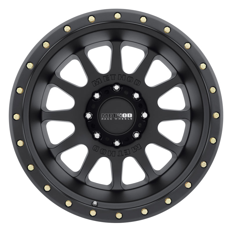Method MR605 NV 20x10 -24mm Offset 8x180 124.1mm CB Matte Black Wheel Method Wheels Wheels - Cast  AXOPROS