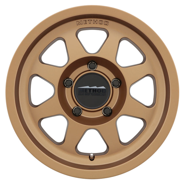 Method MR701 17x8.5 0mm Offset 5x5 71.5mm CB Method Bronze Wheel Method Wheels Wheels - Cast  AXOPROS