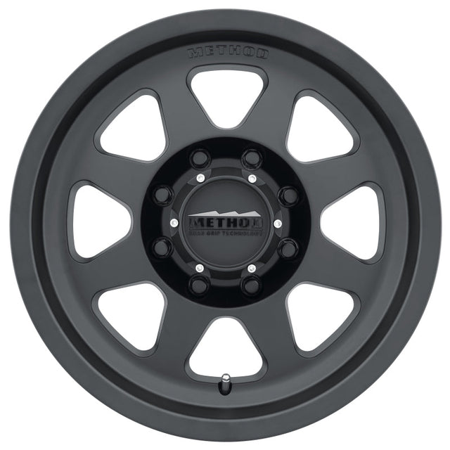 Method MR701 17x8.5 0mm Offset 8x6.5 130.81mm CB Matte Black Wheel Method Wheels Wheels - Cast  AXOPROS