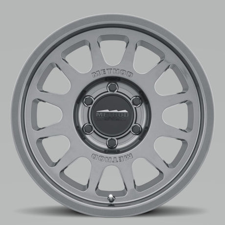 Method MR703 16x8 0mm Offset 6x5.5 106.25mm CB Gloss Titanium Wheel Method Wheels Wheels - Cast  AXOPROS
