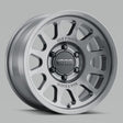 Method MR703 17x7.5 +50mm Offset 6x130 84.1mm CB Gloss Titanium Wheel - AXOPROS