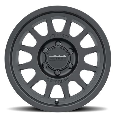 Method MR703 17x7.5 +50mm Offset 6x130 84.1mm CB Matte Black Wheel Method Wheels Wheels - Cast  AXOPROS