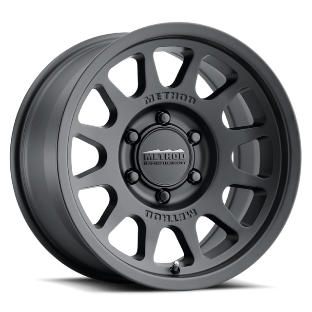 Method MR703 17x7.5 +50mm Offset 6x130 84.1mm CB Matte Black Wheel Method Wheels Wheels - Cast  AXOPROS