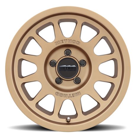 Method MR703 17x8.5 0mm Offset 5x5 71.5mm CB Method Bronze Wheel Method Wheels Wheels - Cast  AXOPROS