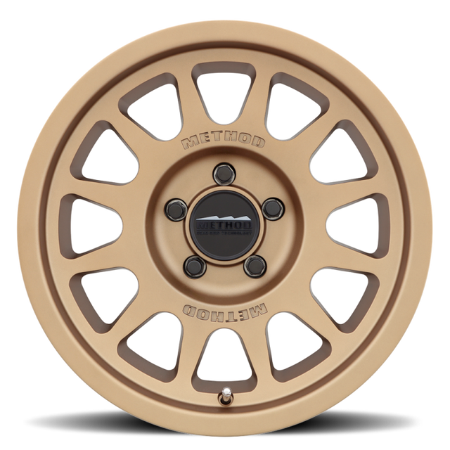 Method MR703 17x8.5 0mm Offset 5x5 71.5mm CB Method Bronze Wheel Method Wheels Wheels - Cast  AXOPROS