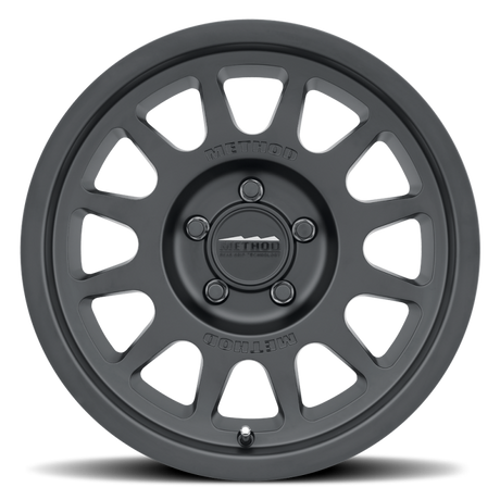 Method MR703 17x8.5 +35mm Offset 5x150 110.5mm CB Matte Black Wheel Method Wheels Wheels - Cast  AXOPROS