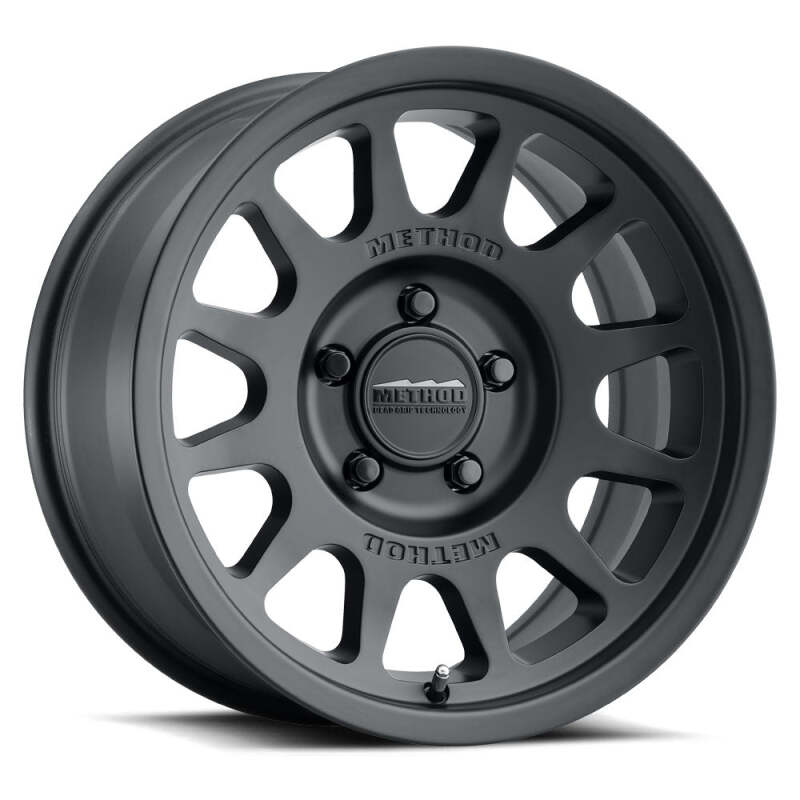 Method MR703 17x9 / -12mm Offset / 106.25mm Bore / 6x5.5 BP / 4.8in BS - Matte Black Wheel Method Wheels Wheels - Cast  AXOPROS