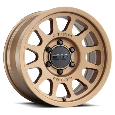 Method MR703 17x9 / -12mm Offset / 106.25mm Bore / 6x5.5 BP / 4.8in BS - Method Bronze Wheel Method Wheels Wheels - Cast  AXOPROS