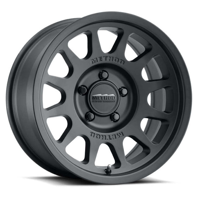 Method MR703 17x9 / -12mm Offset / 71.5mm Bore / 5x5 BP / 4.8in BS - Matte Black Wheel Method Wheels Wheels - Cast  AXOPROS
