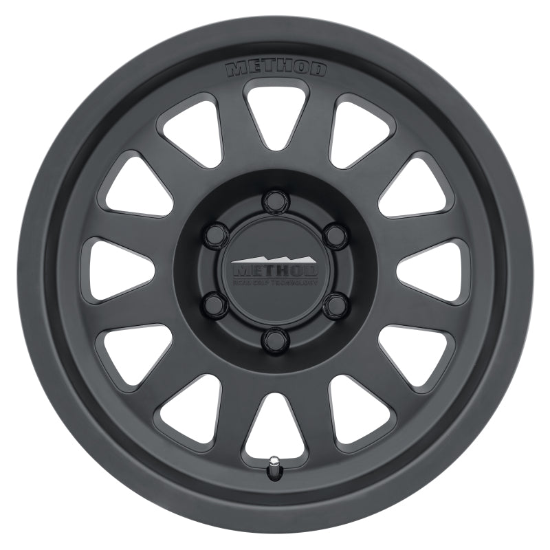 Method MR704 17x8.5 0mm Offset 5x5 71.5mm CB Matte Black Wheel Method Wheels Wheels - Cast  AXOPROS