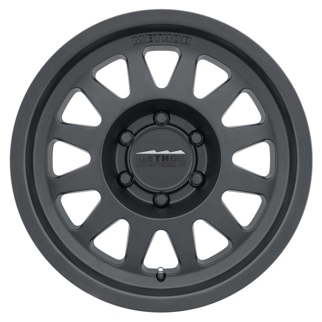 Method MR704 17x8.5 0mm Offset 5x5.5 108mm CB Matte Black Wheel Method Wheels Wheels - Cast  AXOPROS
