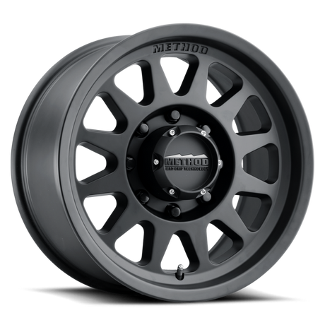 Method MR704 HD 17x9 18mm Offset 8x170 130.81mm CB Matte Black Wheel Method Wheels Wheels - Cast  AXOPROS