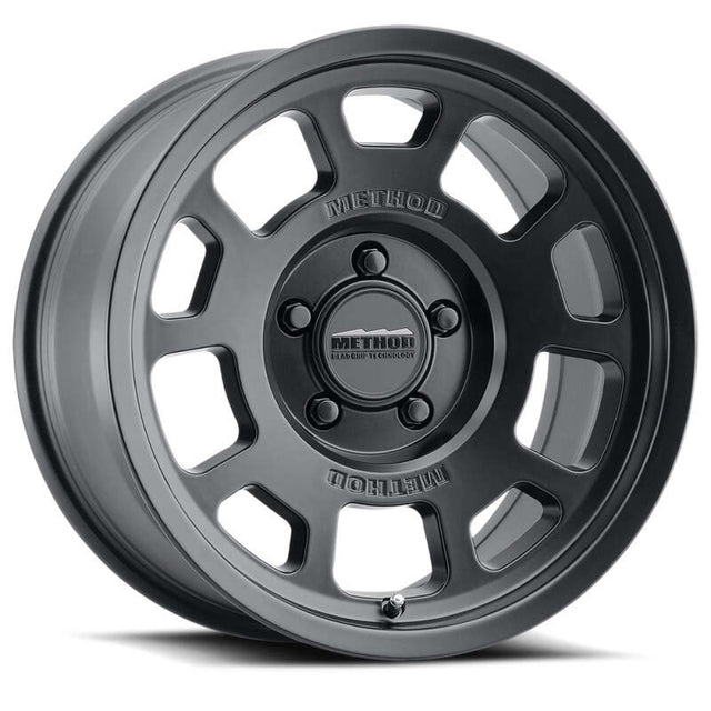 Method MR705 17x8.5 0mm Offset 6x5.5 106.25mm CB Matte Black Wheel Method Wheels Wheels - Cast  AXOPROS