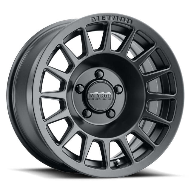 Method MR707 Bead Grip 17x8.5 0mm Offset 6x5.5 BP 106.25mm CB 4.72in BS Matte Black Wheel Method Wheels Wheels - Cast  AXOPROS