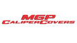 MGP 4 Caliper Covers Engraved Front & Rear C6/Corvette Red finish silver ch MGP Caliper Covers  AXOPROS