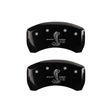 MGP Rear set 2 Caliper Covers Engraved Rear GT500 Shelby & Cobra Black finish silver ch MGP Caliper Covers  AXOPROS