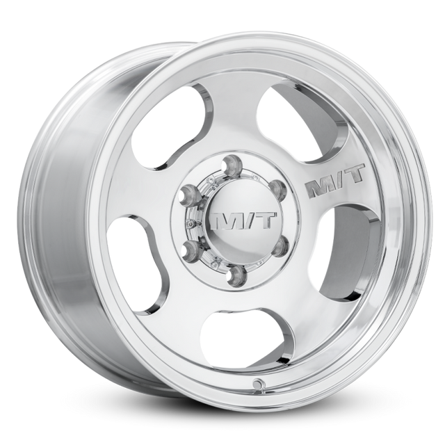 Mickey Thompson Canyon Polished Wheel - 16X12 8X6.5 BP 4.53in BS -50 Offset 125.2mm Bore Mickey Thompson Wheels - Cast  AXOPROS