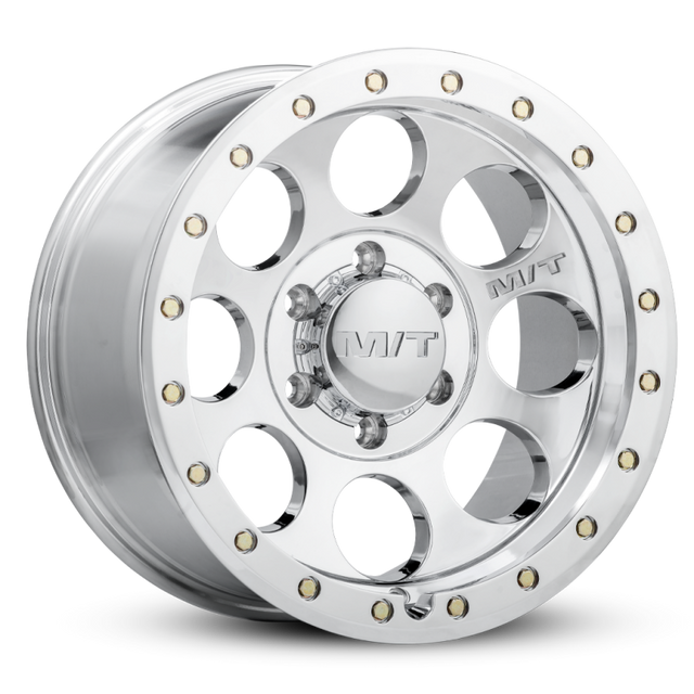 Mickey Thompson Classic Pro Polished Wheel - 17X9 8X6.5 BP 5in BS 0 Offset 125.2mm Bore Mickey Thompson Wheels - Cast  AXOPROS