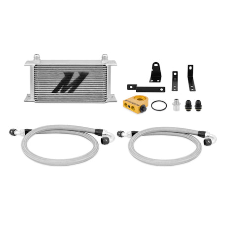 Mishimoto 00-09 Honda S2000 Thermostatic Oil Cooler Kit - Silver Mishimoto Oil Coolers  AXOPROS
