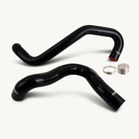Mishimoto 01-03 Ford F-250 7.3L Coolant Hose Kit Upper Reroute BK Mishimoto Hoses  AXOPROS
