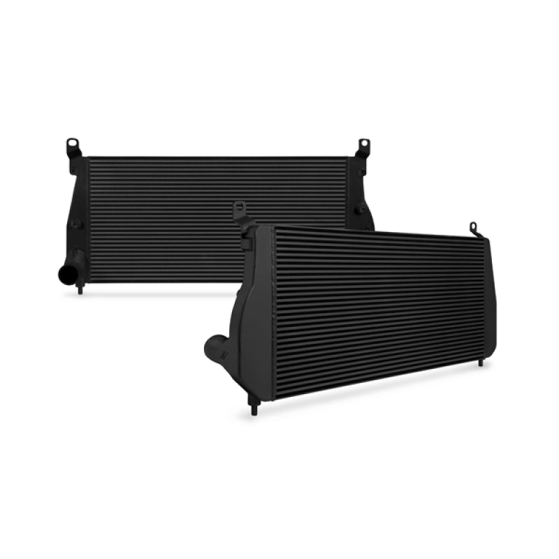 Mishimoto 01-05 Chevrolet 6.6L Duramax Intercooler (Black) Mishimoto Intercoolers  AXOPROS