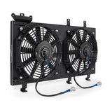 Mishimoto 01-07 Subaru WRX/STI PNP Aluminum Fan Shroud Black Mishimoto Fans & Shrouds  AXOPROS