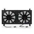 Mishimoto 02-06 Acura RSX Aluminum Fan Shroud Black Mishimoto Fans & Shrouds  AXOPROS