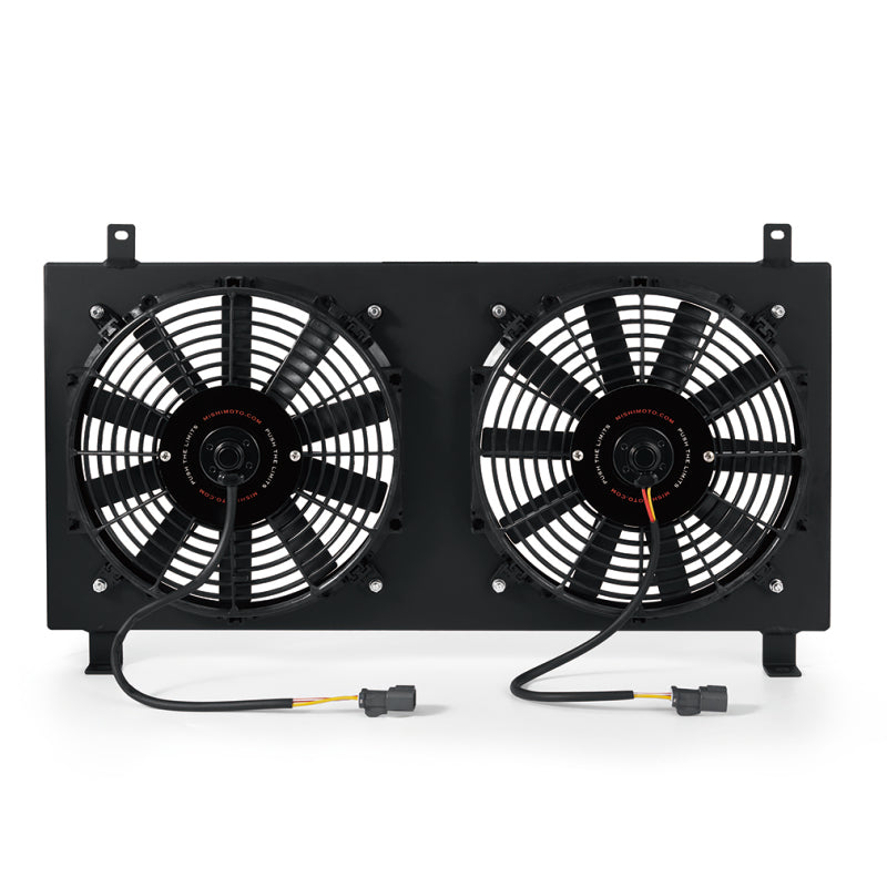 Mishimoto 02-06 Acura RSX Aluminum Fan Shroud Black Mishimoto Fans & Shrouds  AXOPROS