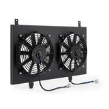 Mishimoto 03-06 Nissan 350Z Aluminum Fan Shroud Black Mishimoto Fans & Shrouds  AXOPROS
