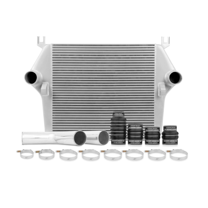 Mishimoto 03-07 Dodge 5.9L Cummins Intercooler Kit w/ Pipes (Silver) Mishimoto Intercooler Kits  AXOPROS