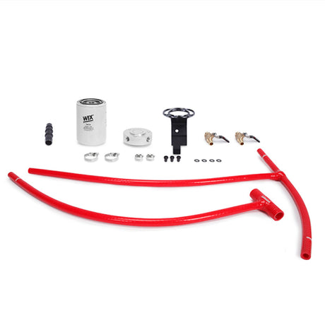 Mishimoto 03-07 Ford 6.0L Powerstroke Coolant Filtration Kit - Red Mishimoto Coolant Filters  AXOPROS