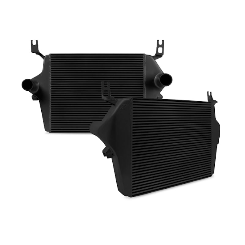 Mishimoto 03-07 Ford 6.0L Powerstroke Intercooler (Black) Mishimoto Intercoolers  AXOPROS