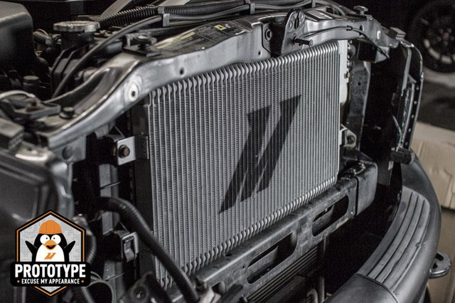 Mishimoto 03-09 Dodge Ram 5.9L/6.7L Cummins Transmission Cooler Mishimoto Transmission Coolers  AXOPROS