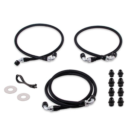 Mishimoto 06-10 Chevrolet/GMC 6.6L Duramax (LLY/LBZ/LMM) Transmission Cooler Line Kit Mishimoto Transmission Coolers  AXOPROS