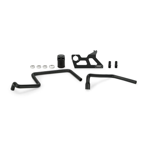 Mishimoto 07-11 Jeep Wrangler JK Baffled Oil Catch Can - Black Mishimoto Oil Catch Cans  AXOPROS