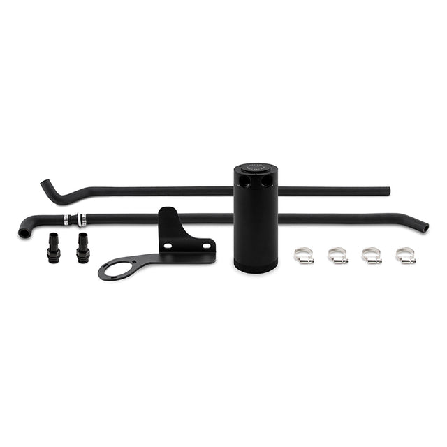 Mishimoto 07-13 Mazda Mazdaspeed3 Baffled Oil Catch Can Kit - Black (PCV Side) Mishimoto Oil Catch Cans  AXOPROS