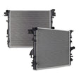 Mishimoto 07-15 Jeep Wrangler JK Replacement Radiator - Plastic Mishimoto Radiators  AXOPROS