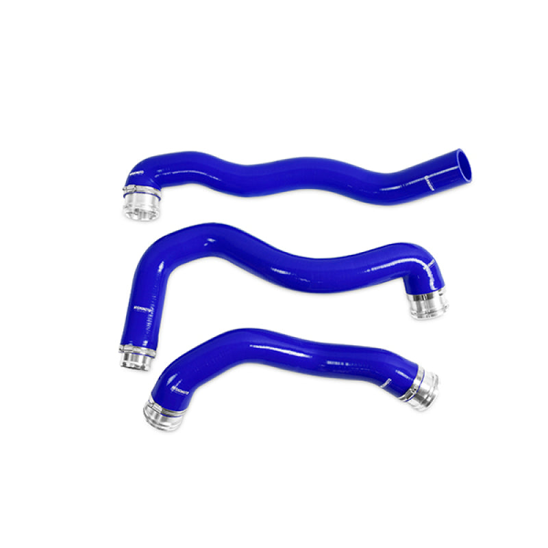 Mishimoto 08-10 Ford 6.4L Powerstroke Coolant Hose Kit (Blue) Mishimoto Hoses  AXOPROS