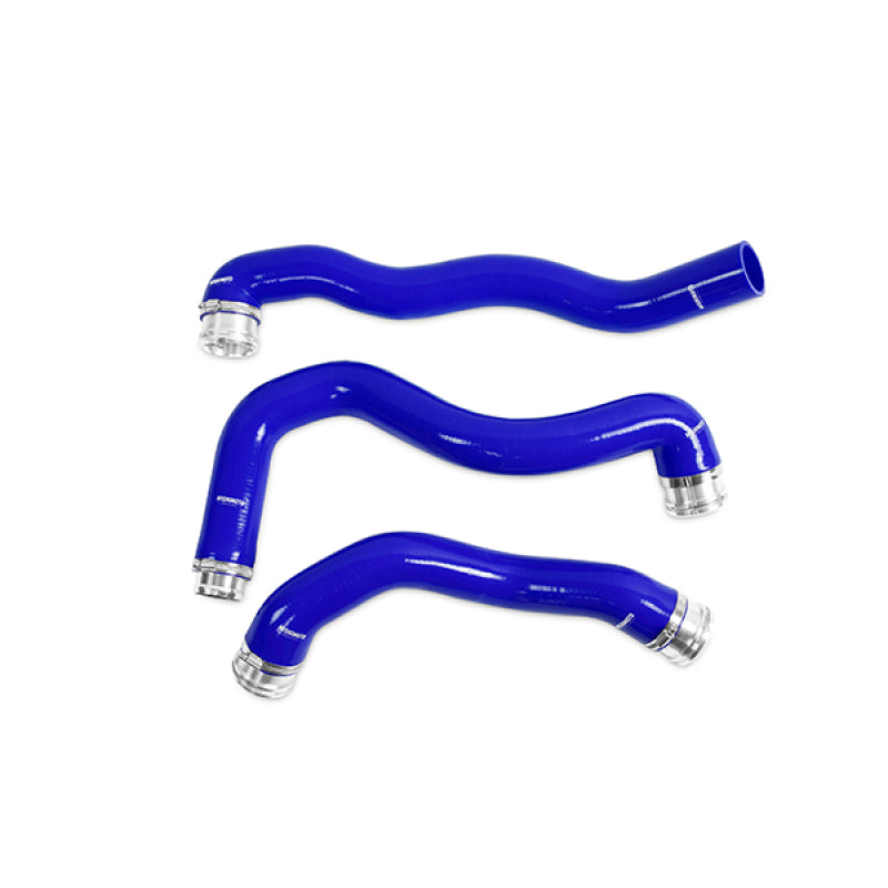 Mishimoto 08-10 Ford 6.4L Powerstroke Coolant Hose Kit (Blue) Mishimoto Hoses  AXOPROS