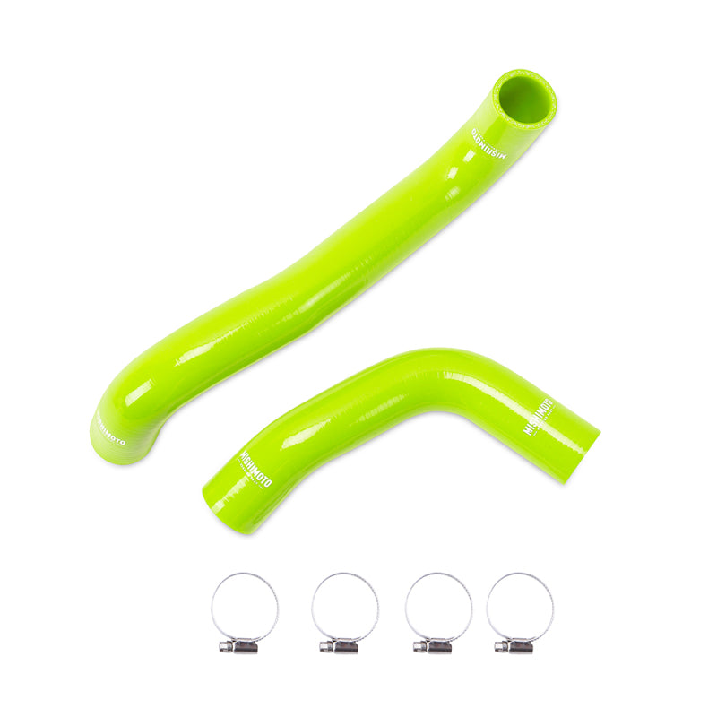 Mishimoto 08-14 Subaru WRX / 08+ STI Silicone Radiator Hose Kit - Neon Yellow Mishimoto Hoses  AXOPROS