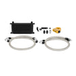 Mishimoto 08-14 WRX/STi Thermostatic Oil Cooler Kit - Black Mishimoto Oil Coolers  AXOPROS