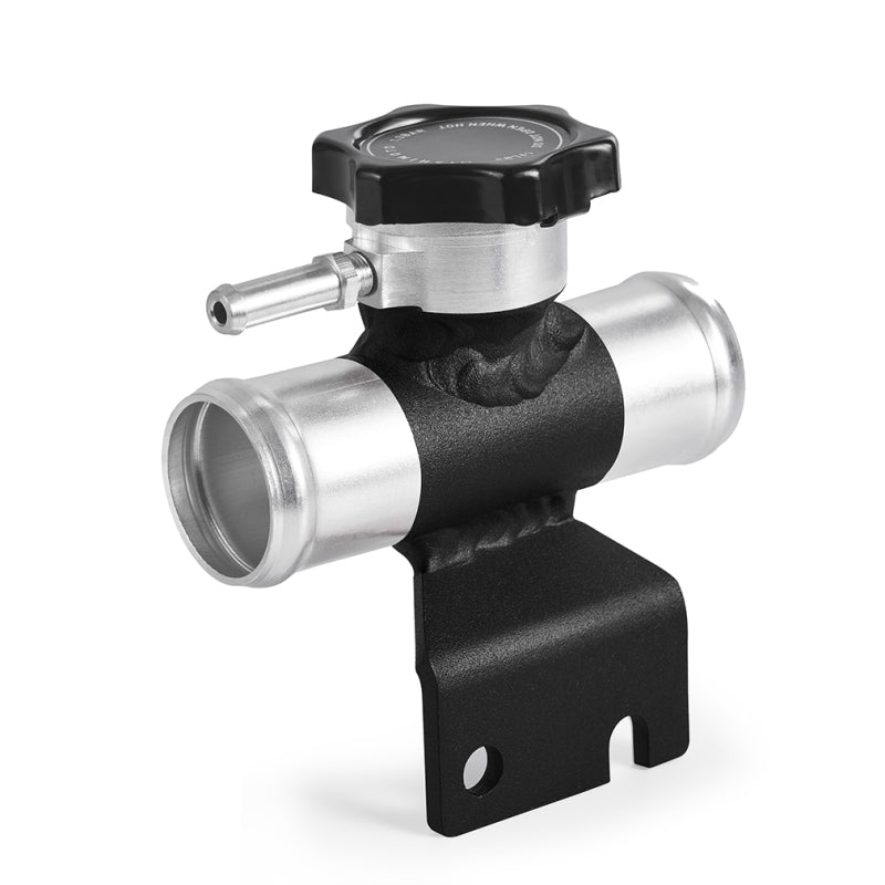 Mishimoto 08-15 Mitsubishi Lancer Evo X Coolant Fill Inlet - Black Mishimoto Coolant Fill Necks  AXOPROS