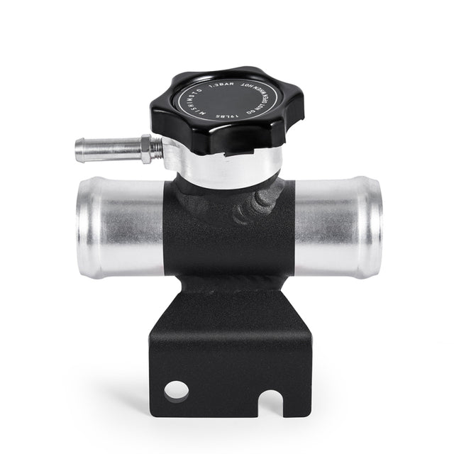 Mishimoto 08-15 Mitsubishi Lancer Evo X Coolant Fill Inlet - Black Mishimoto Coolant Fill Necks  AXOPROS