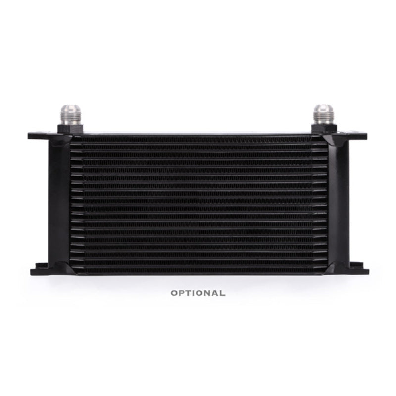 Mishimoto 08+ Mitsubishi Evolution X Black Oil Cooler Kit Mishimoto Oil Coolers  AXOPROS