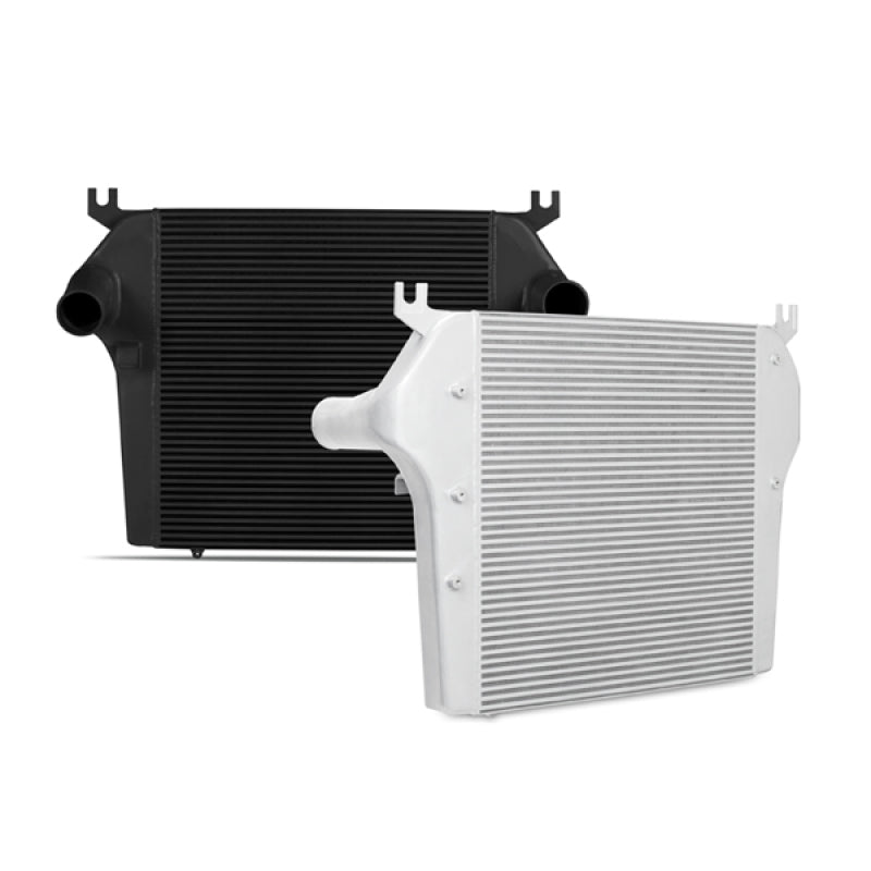 Mishimoto 10-12 Dodge 6.7L Cummins Intercooler (Silver) Mishimoto Intercoolers  AXOPROS